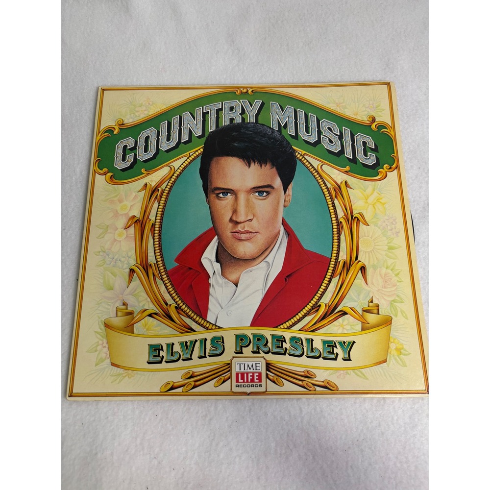 Vintage 1981 Elvis Presley Time Life Country Music Vinyl LP Record STW-106